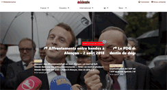 Desktop Screenshot of medialternative.fr
