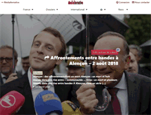 Tablet Screenshot of medialternative.fr